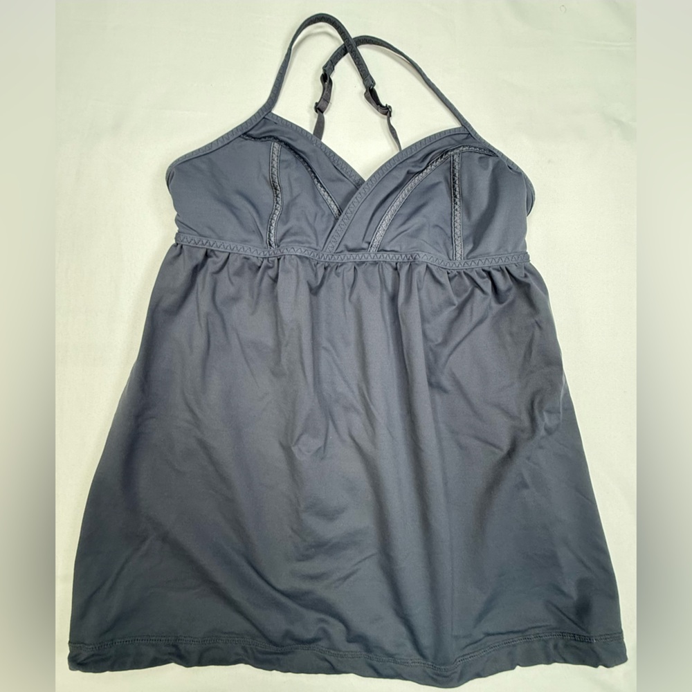 lululemon athletica Dark Gray/Navy Shelf Bra Tank